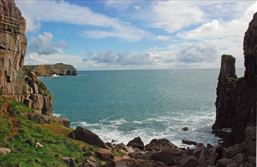This image was shot whilst walking down the stone steps down, I love this image