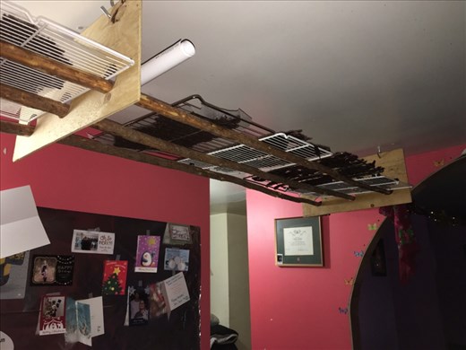 This is where it's dried