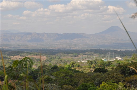 Nature power against human Power. San Salvador Volcano, El Salvador