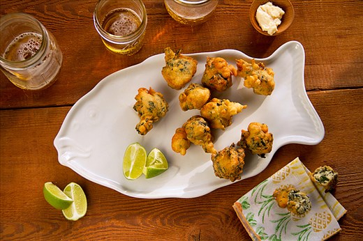 Buñuelos de Algas (Seaweed Fritters) 