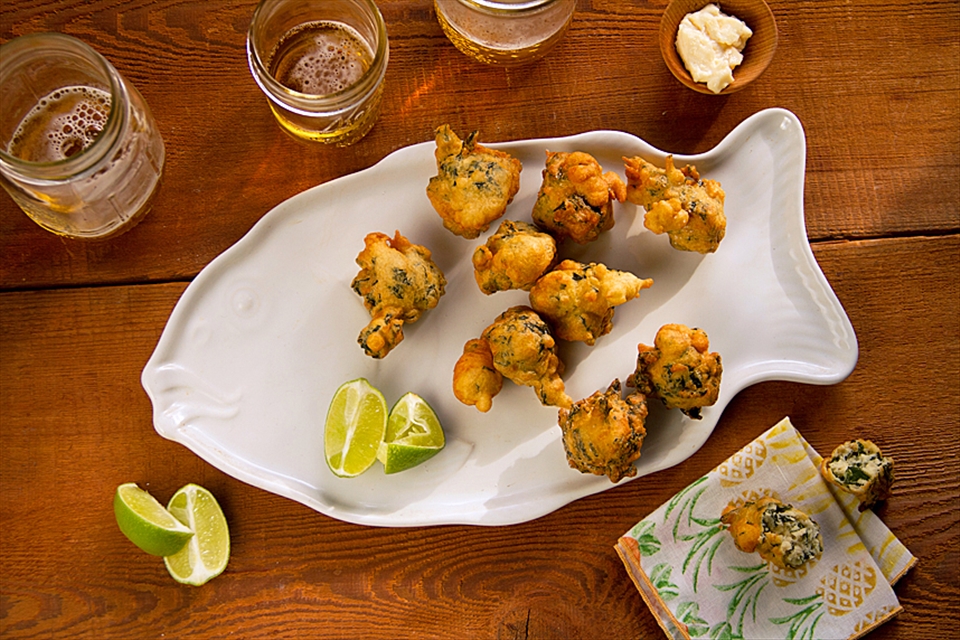 Buñuelos de Algas (Seaweed Fritters) 