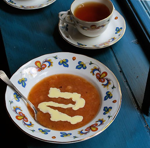 Plum Porridge in Norway