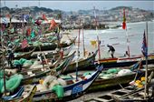 The fishing boats at Cape Coast: by jihyunpark, Views[744]