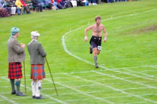 Braemar Highland Games - the old guy remembering what it was to be spritely