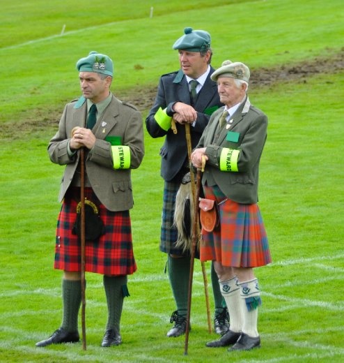 Braemar Highland Games - waiting for the Queen to arrive