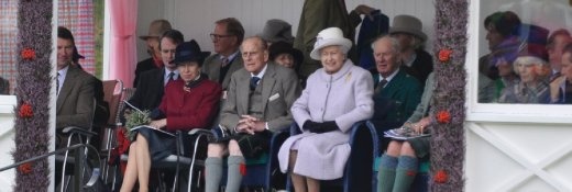 Braemar Highland Games - we were amused!