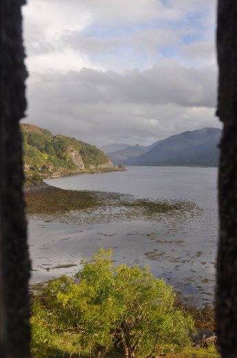 Castle Eilean Donan - the view