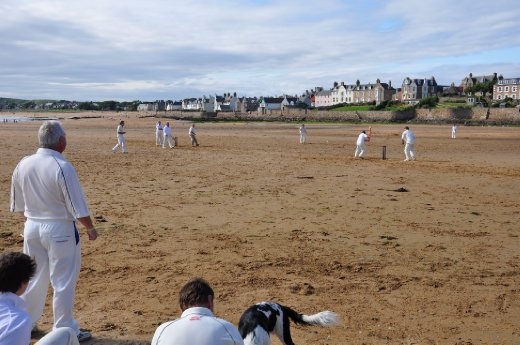 Fife - local cricket competition played on the beach