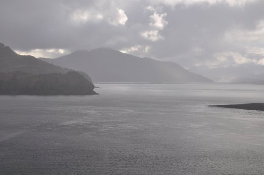 Loch Duich from Castle Eilean Donan