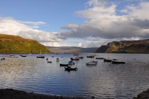 Skye - Portree harbour