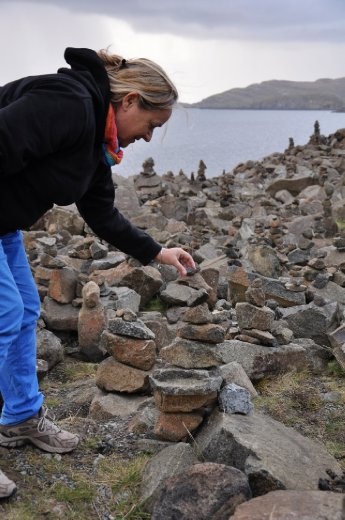 Skye - rock sculptures on the west coast
