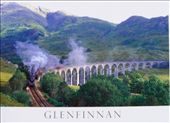 Postcard of The Jacobite Express - 