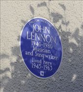 John Lennon plaque - installed 20 years after his death: by jimboandjanet, Views[1548]