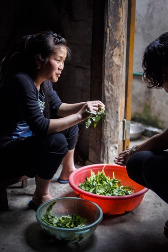 Sua is 17 years old, has been married for a year and like most villages in Sapa, have not ventured beyond Lao Cai, about an hours drive from Sapa. She lives with her in-laws, a cat and a pregnant dog in a moderately sized wooden home. It’s common for the local people to enter arranged marriages at a very young age. When I asked her if she cried at her wedding like I previously witnessed and she responded with a yes, but they weren’t from tears of joy. 

With so many locals now being exposed to western culture and values, it’s not uncommon for them to divorce their husbands not long after marriage. It is unfortunate though that once divorced, the women are considered as outcasts amongst the village.