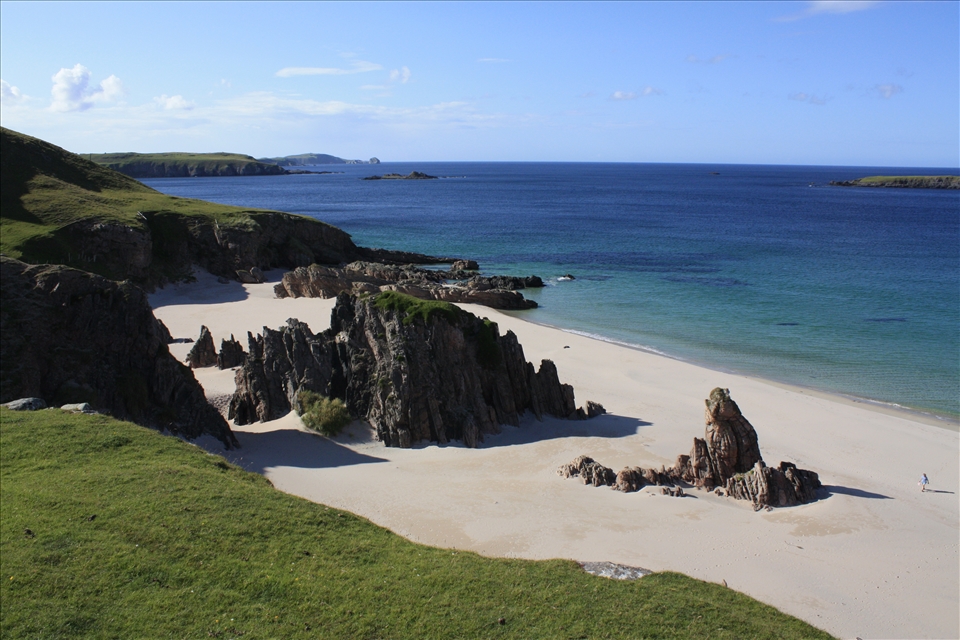 the beaches volunteering took us to