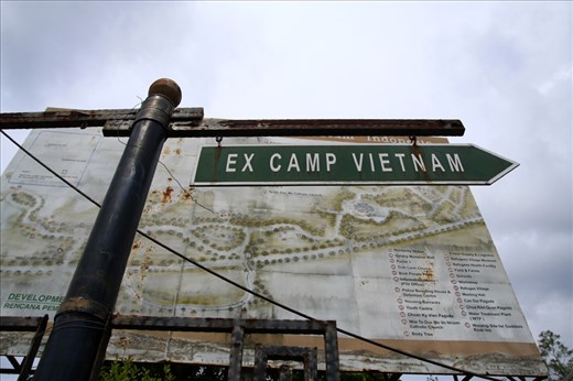 Galang Island, was an empty place occupied by Vietnam Refugees.