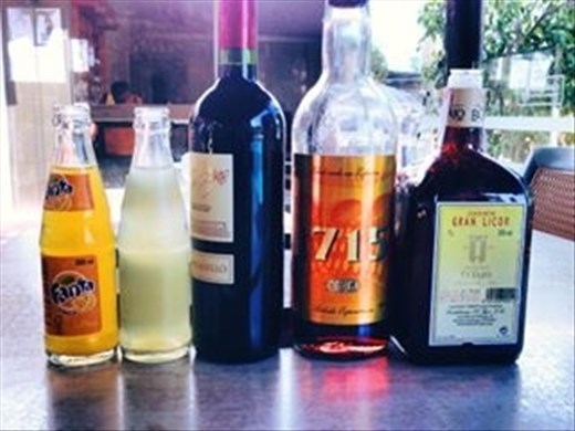 Spanish Sangria Ingredients