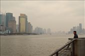 A middle-aged man looks over the ever growing Shanghai cityscape: by jiwonkim, Views[252]