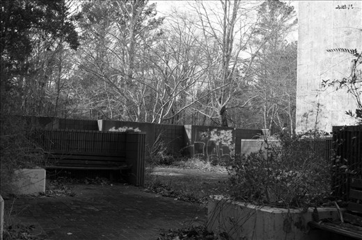 How many letters home were written on these benches?