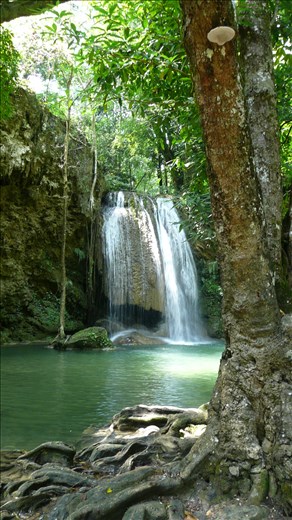 Erawan Falls Kanchanaburi Thailand