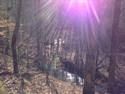 Red River Gorge in Slade, Kentucky Winter 2014