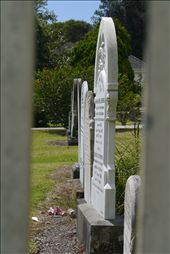 Outside the cemetery the gaps in the fence pulled me back in.: by jlr, Views[342]