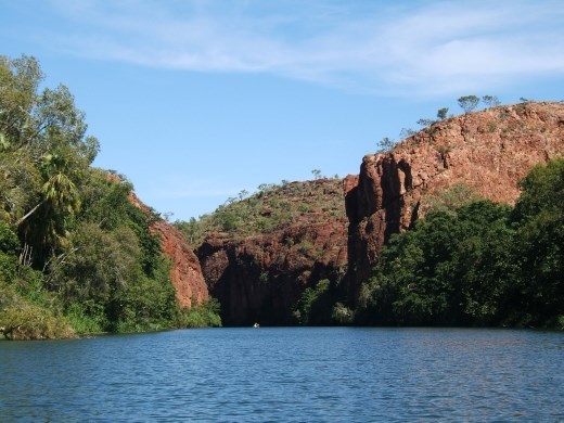 Another view in the first gorge at Lawn Hill