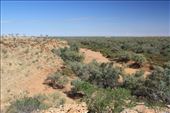 View down to one of the Diamantina channels from Janets Leap Lookout: by jmandjm, Views[279]