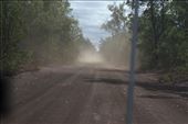 The dust cloud created by the vehicle ahead of us - the dust seems to linger for a long time.: by jmandjm, Views[271]