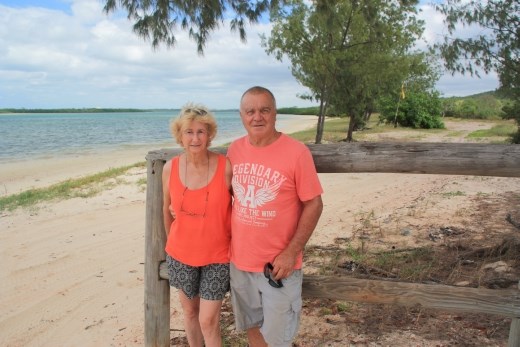 Jenny and I at Daliwuy Beach