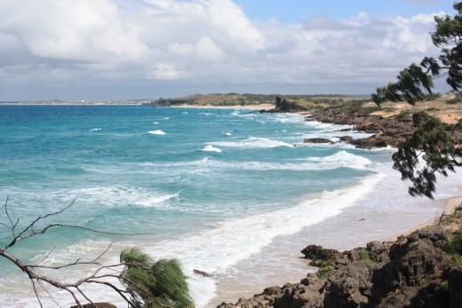 Sensational view looking back south from Cape Arnhem