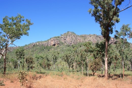 Part of the very scenic drive into Gunlom Falls