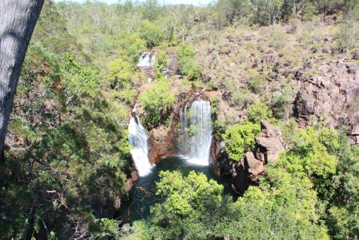 Florence Falls from the top viewing platform