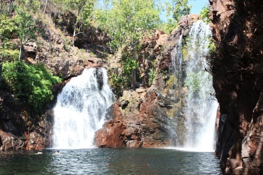 Florence Falls and the plunge pool - nice spot for a swim!
