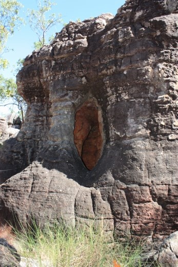 Some of the eroded formations in the Lost City