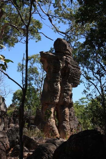 'Stone Man' guards the Lost City