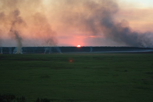 The final throws of the sunset at Ubirr - a sight not to be missed if you are in the area