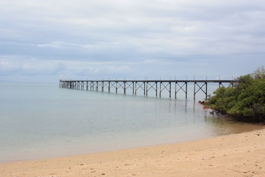 The disused pier at Blacks Point on Cobourg Peninsular