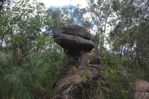 Another rock formation - is this the Australian Sphynx?