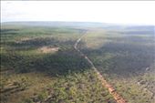 Looking back to the east, the property extends past the ranges on the horizon - the access road is in the foreground: by jmandjm, Views[153]