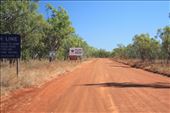 The sign welcoming travellers to the NT - we had just left: by jmandjm, Views[217]