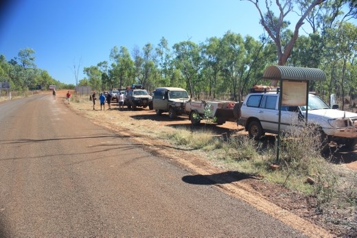 A short stop just past the QLD border