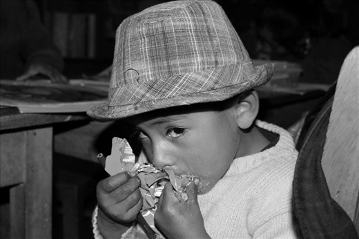 Visiting one of the hundreds of Shelter in Cusco where children come for educational activities, special eyes capture my attention, He was looking to me like saying:  - I want to learn but I need food too but I have to work and I’m just 8 years old. Some parents send the children to work at the downtown to help the family.