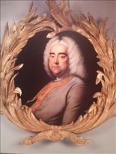 The only photo I was allowed to take at Handel House and even that was illegal!