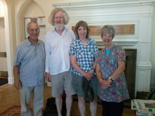 At Benslow with Alison Crum and Roy Marks