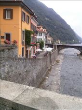 View of river from Roman bridge Argegno: by joanimil, Views[195]