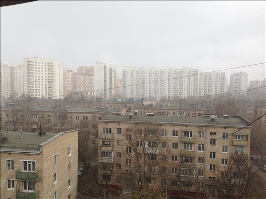 View from my buddy's apartment