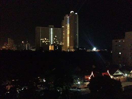 View from hotel room