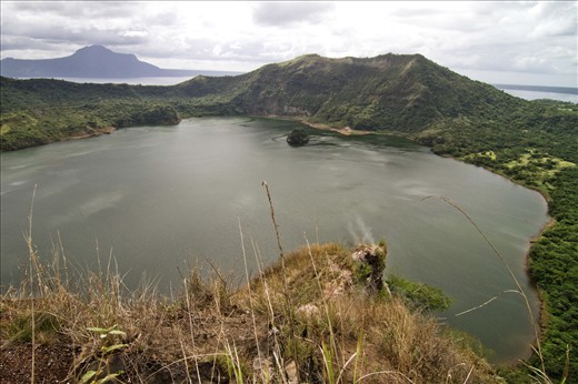 With 33 recorded eruptions since 1572, Taal Volcano sits peacefully surrounded by Taal Lake on the island of Luzon in the Philippines. Considered the second most active volcano within the Philippines, it has become an attraction for foreigners and thrill seekers from all over the world. Many of which have come to see the sight of an island in a lake in a volcano on an island on a lake on a bigger island in the ocean.
