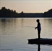 I went on a fishing trip to Lake Nipissing and found I was not the only one fishing.: by joeyfishing, Views[327]